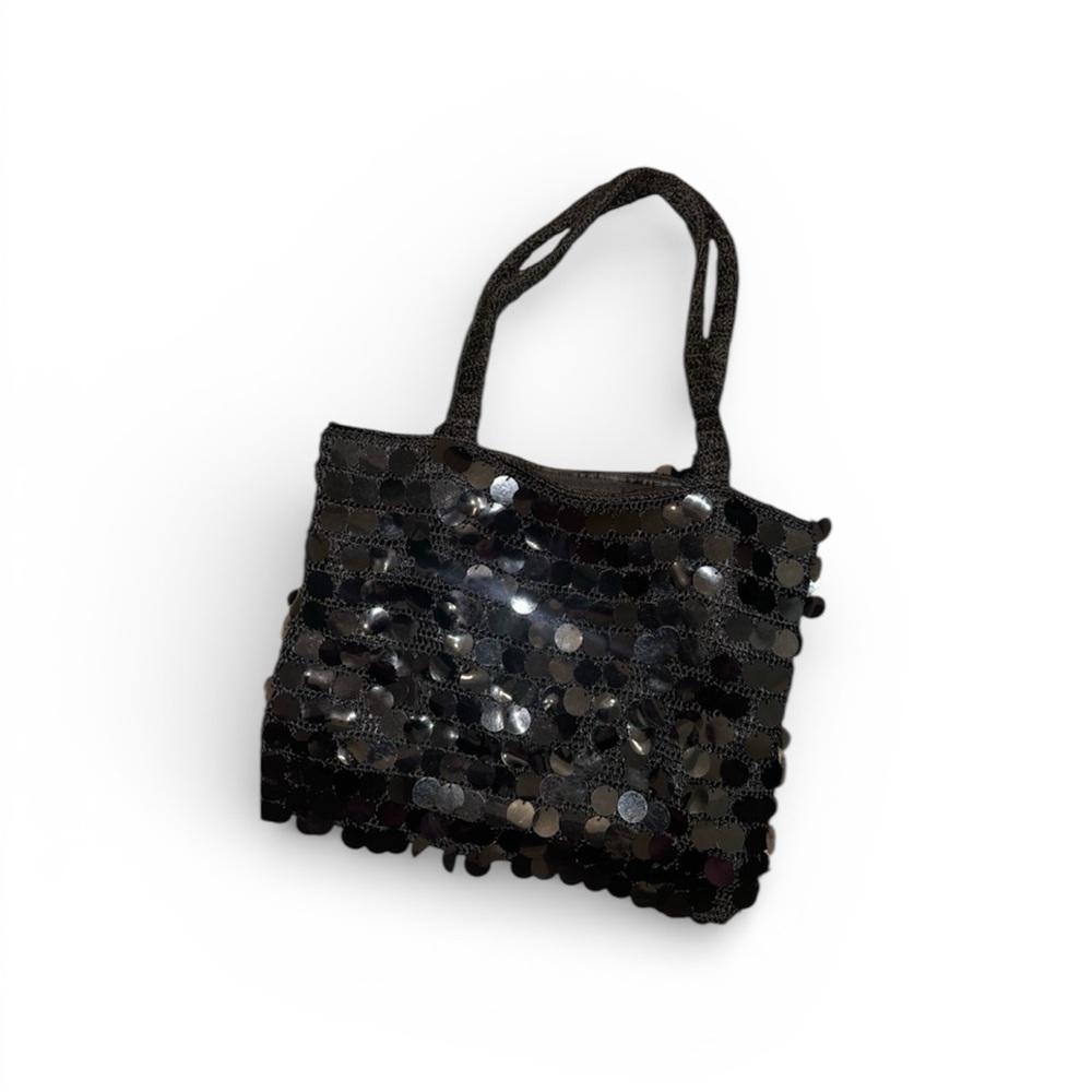 Y2K Black‎ Sequin Bag
